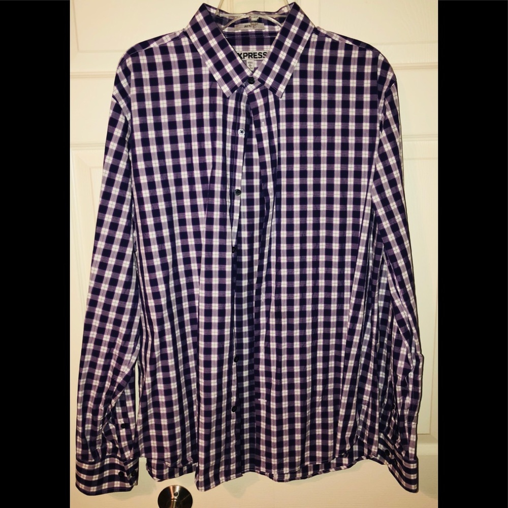 Express slim fit dress shirt